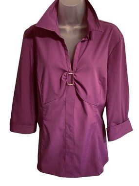 Style & Co.Three Quarter Sleeves Top  Size 18